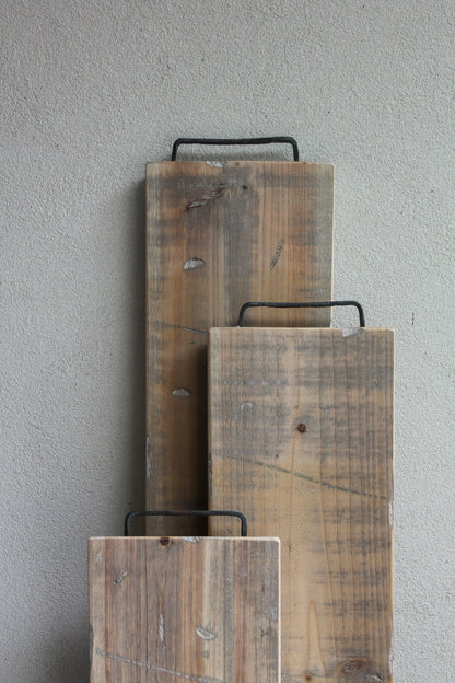 Tan Wood Tray