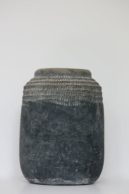 Charcoal Rustic Pot